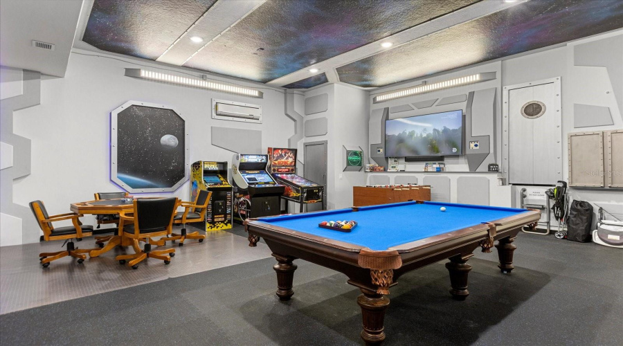 Garage Game Room