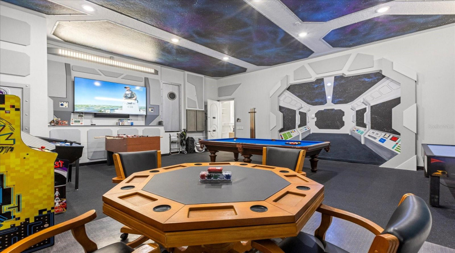 Garage Game Room