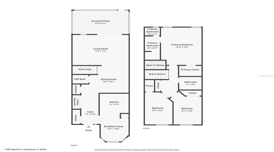KISSIMMEE, Florida 34746, 3 Bedrooms Bedrooms, ,2 BathroomsBathrooms,Residential,For Sale,BEACH,0,MFRS5123352