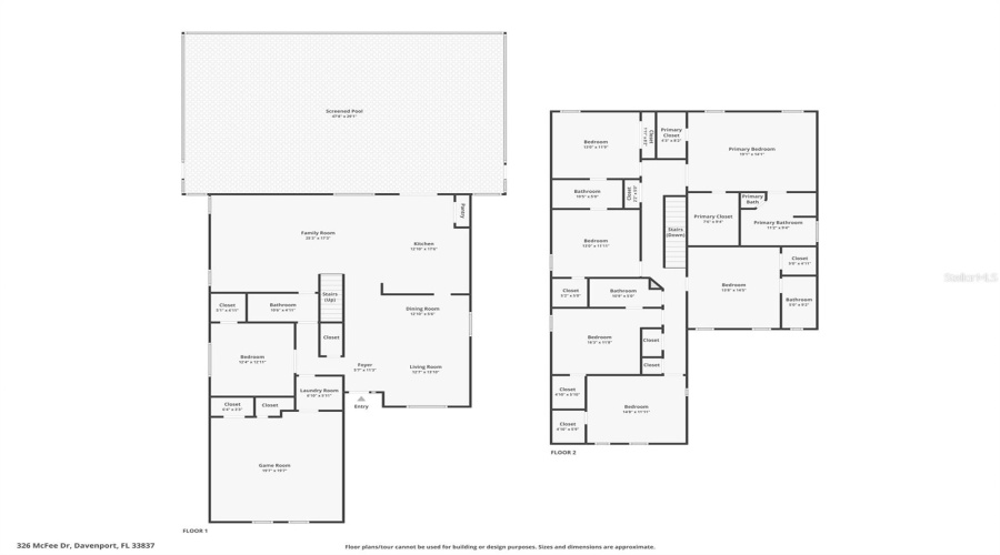 Davenport, Florida 33897, 7 Bedrooms Bedrooms, ,5 Bathroomsbathrooms,Residential,For Sale,Mcfee,Mfrs5123764