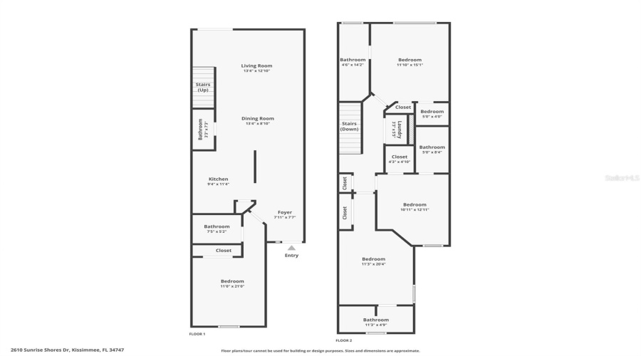 KISSIMMEE, Florida 34747, 4 Bedrooms Bedrooms, ,5 BathroomsBathrooms,Residential,For Sale,SUNRISE SHORES,0,MFRS5123862