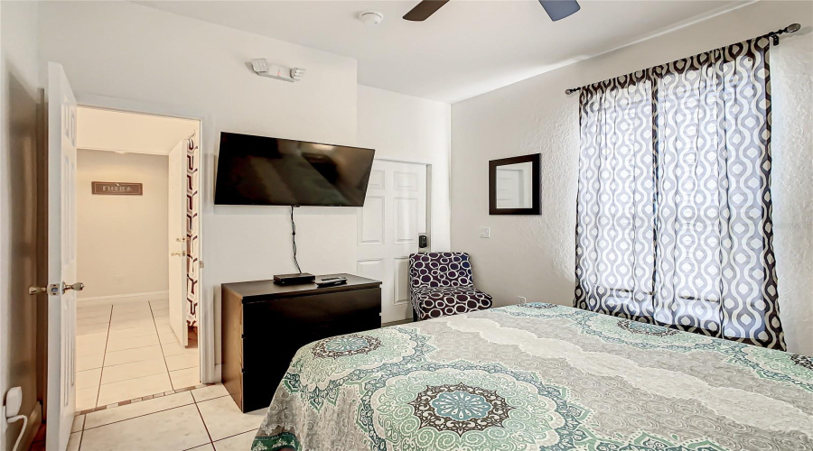 Downstairs bedroom