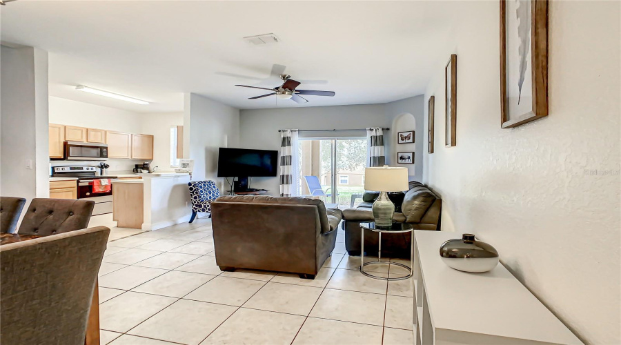 Open floor plan