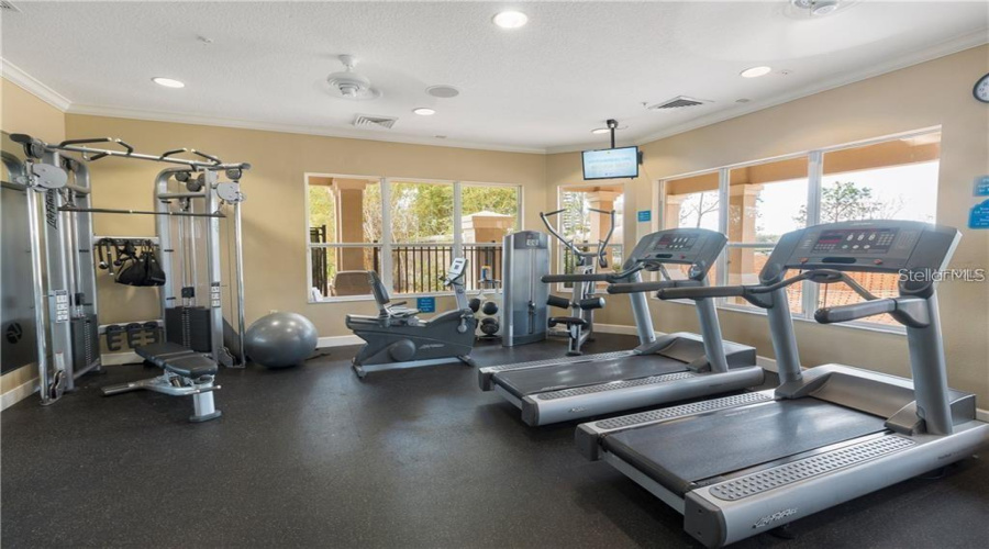 Fitness Center At Clubhouse
