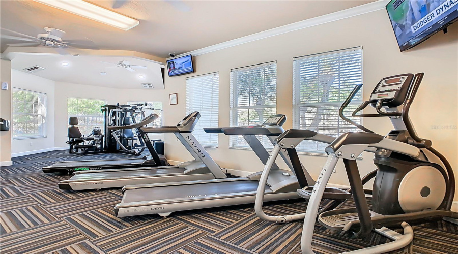 Fitness Center – Workout without leaving the community