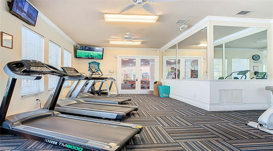 Fitness Center – Workout without leaving the community