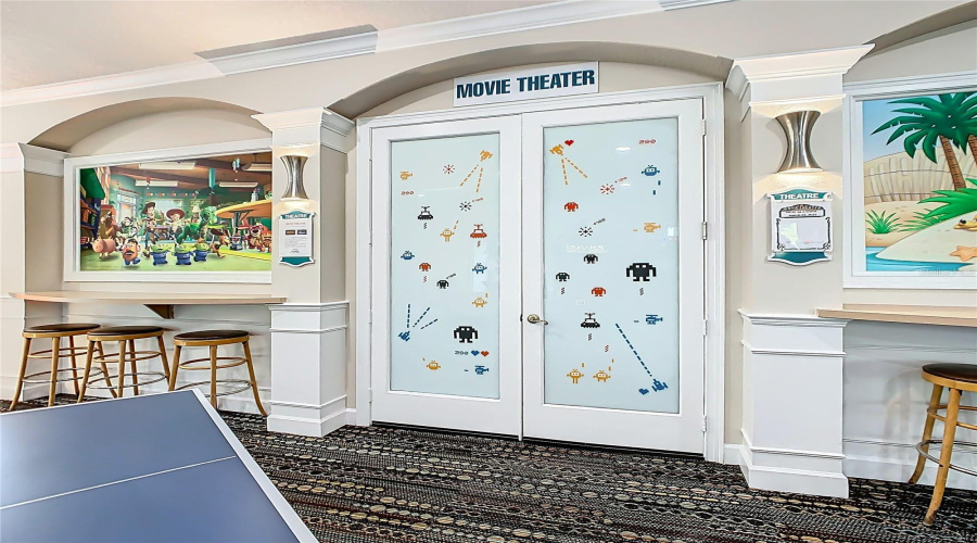 Game Room – Arcade and billiards.