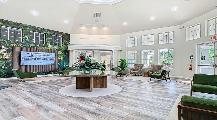 Clubhouse – Social hub for residents.
