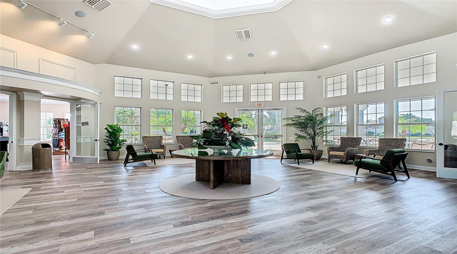 Clubhouse – Social hub for residents.