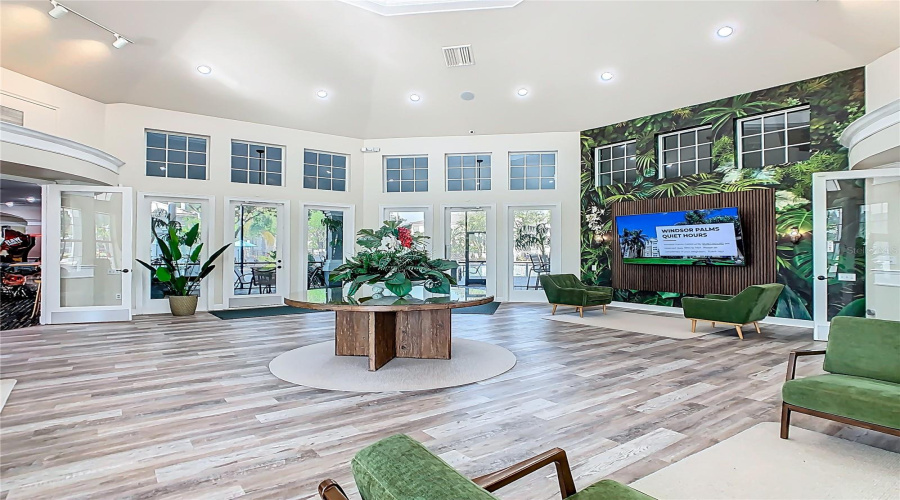 Clubhouse – Social hub for residents.