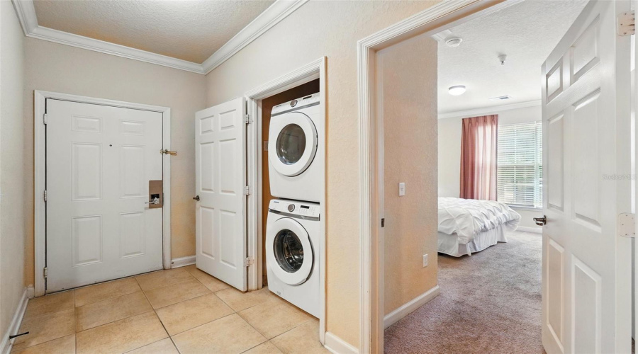 Laundry closet