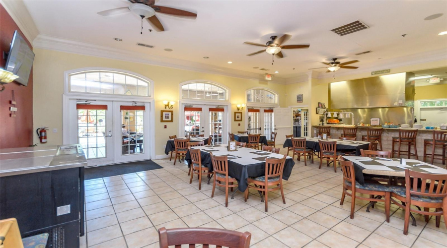 Restaurant and bar