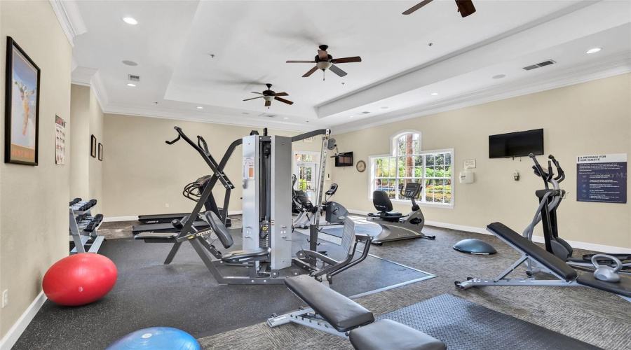 Workout room