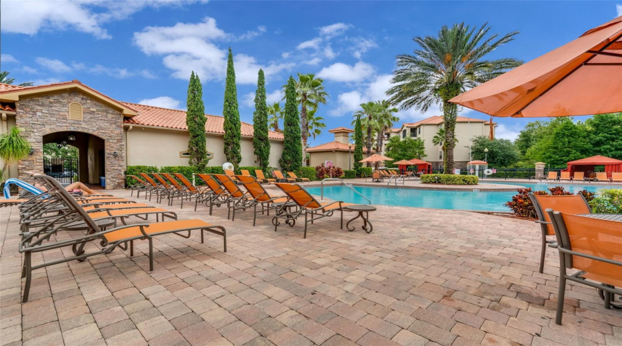Pool deck