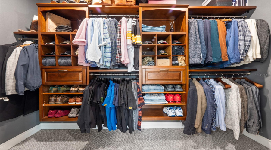 Built out Closet