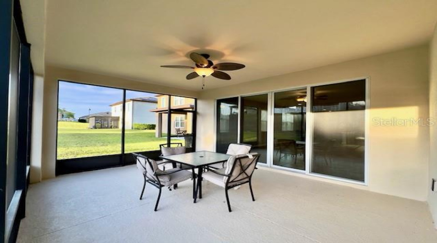Screened-In Back Porch