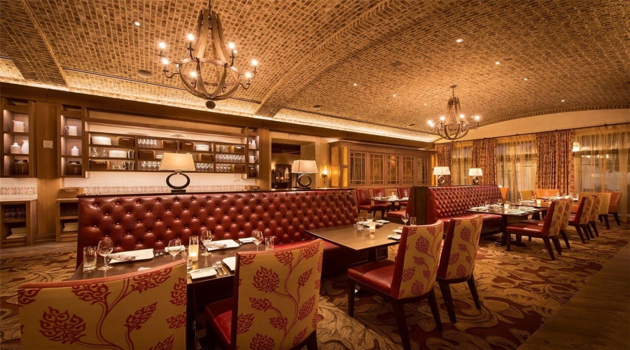 Markham's dining room