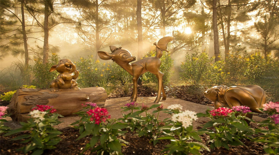Disney friends in nature