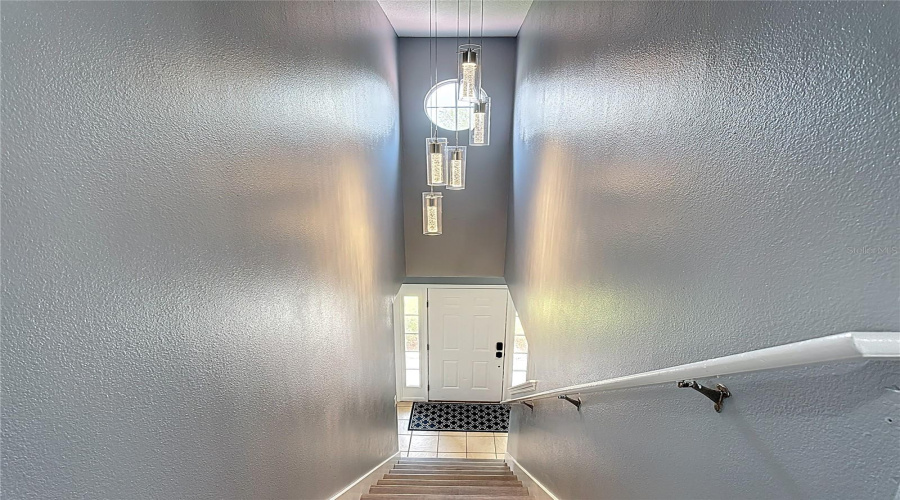 Staircase towards main entrance