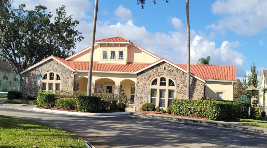 Community club house with gym
