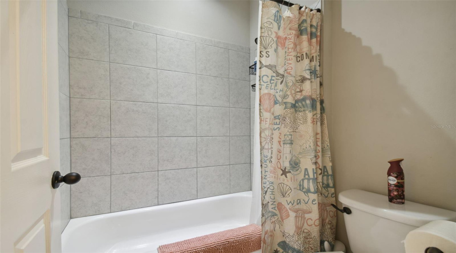 TUB WITH SHOWER