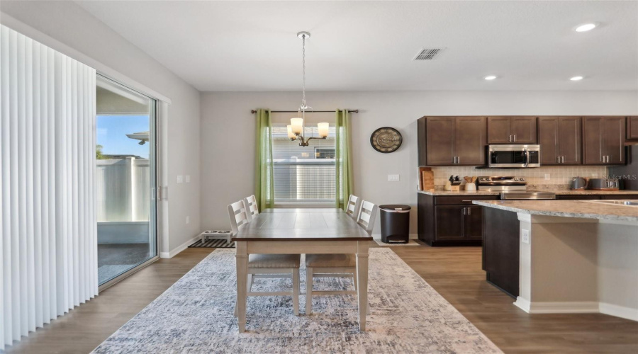 Dining area