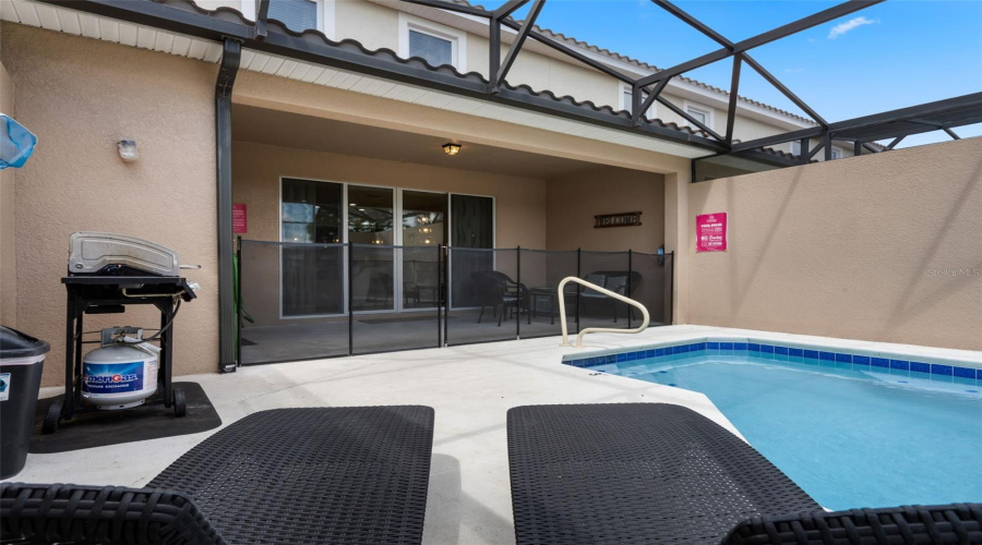 Pool and Lounge Space