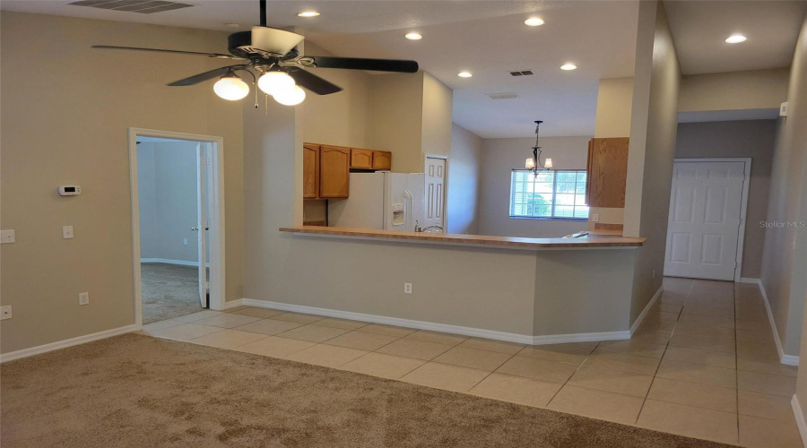 Living Room to Kitchen