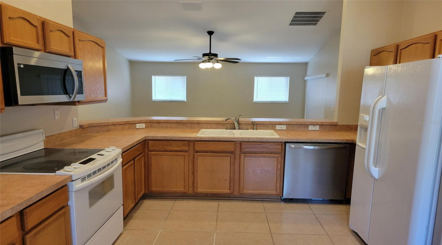 Kitchen with Appliances