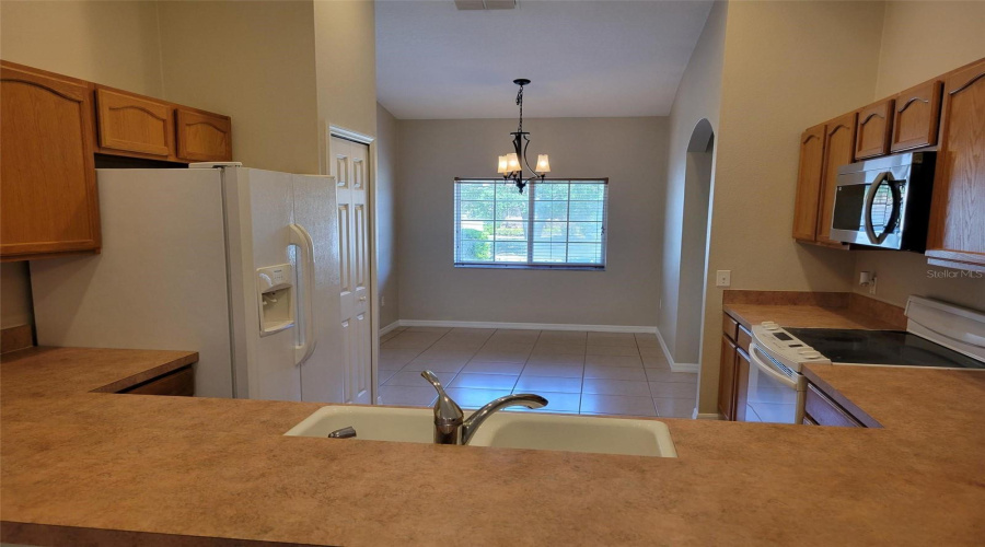 Kitchen to Breakfast Nook