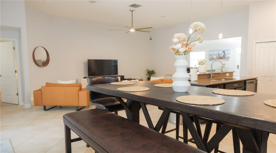 Dining/Living view
