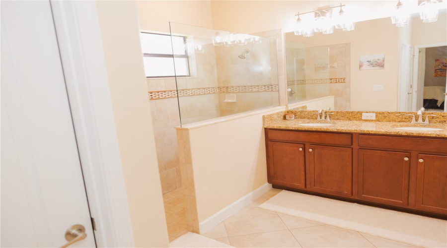 Master bathroom