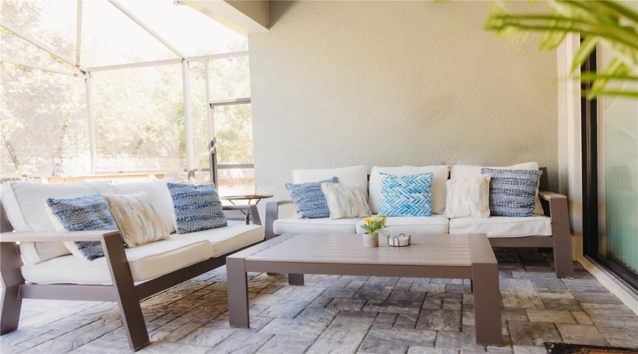 Screen enclosed patio