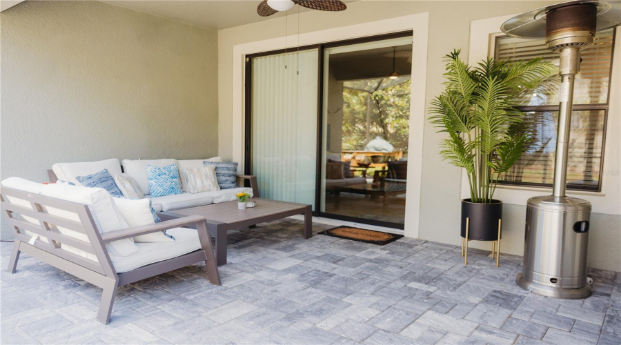 Screen enclosed patio