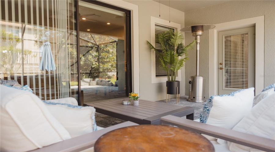 Screen enclosed patio