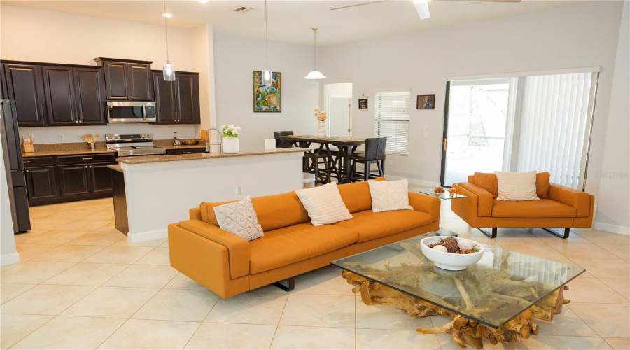 Living room area
