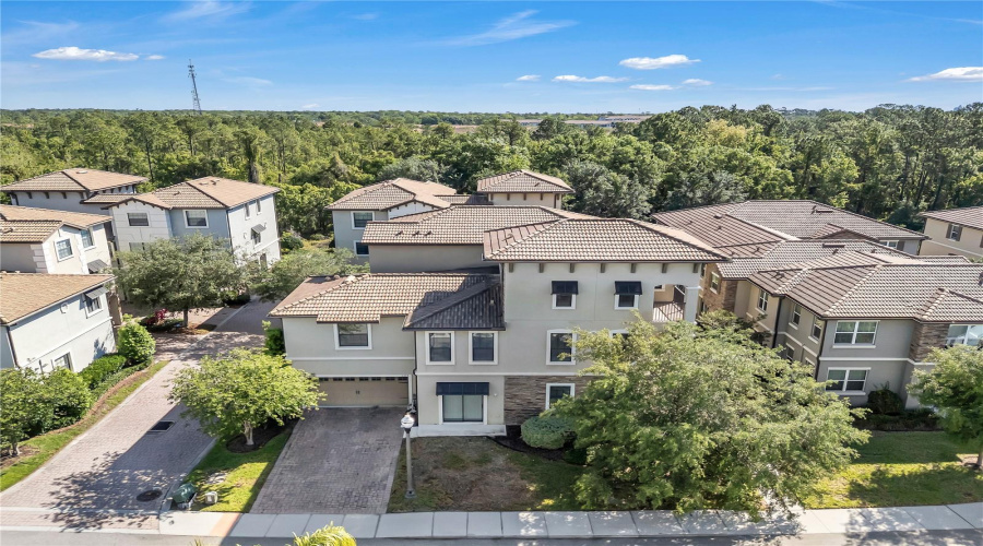 Arial View Front
