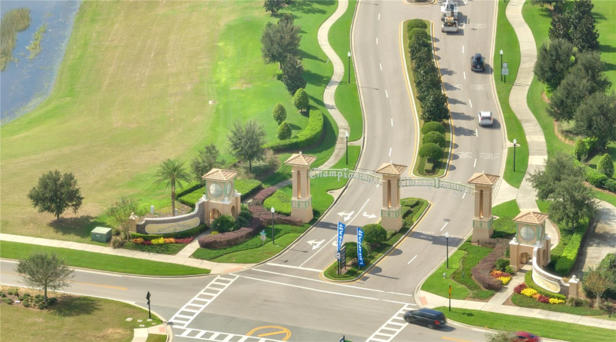 Champions Gate main entrance