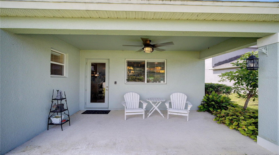 Rear Porch