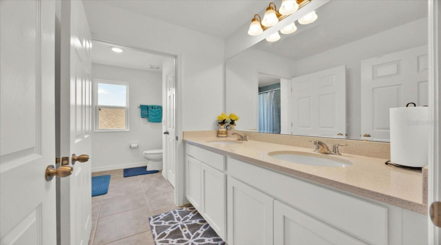 Full Bathroom #3 with Double vanity, Second floor
