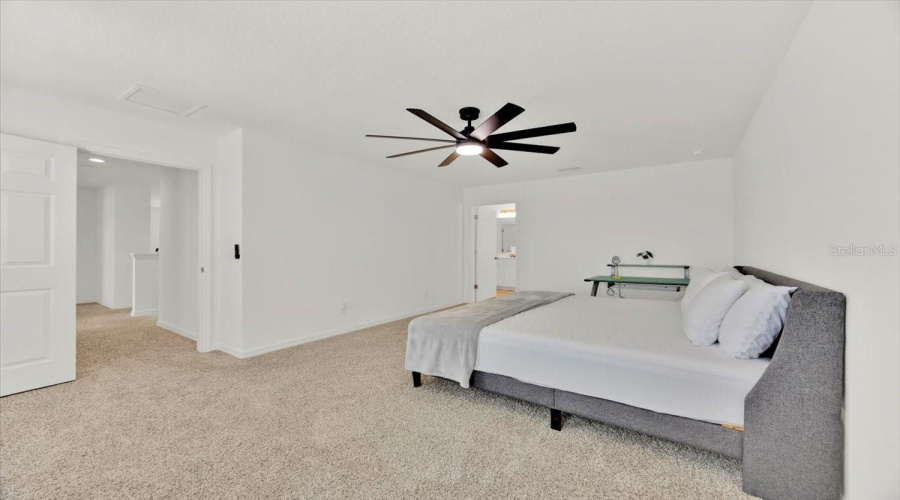 Master Bedroom on Second floor