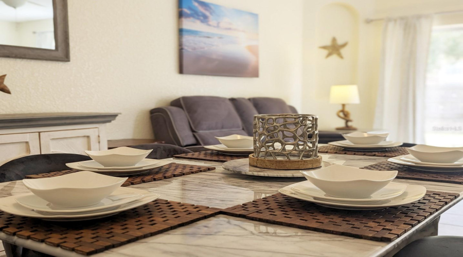 Dining area