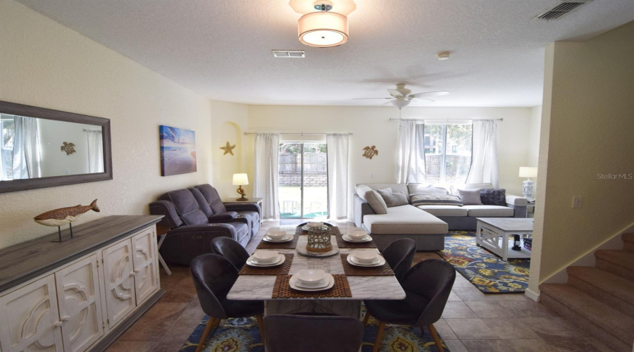 Open-plan living space