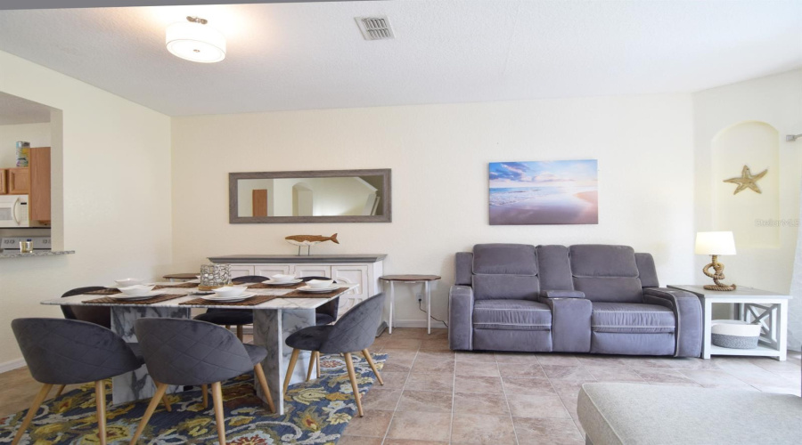 Formal dining area