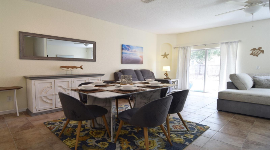 Formal dining area