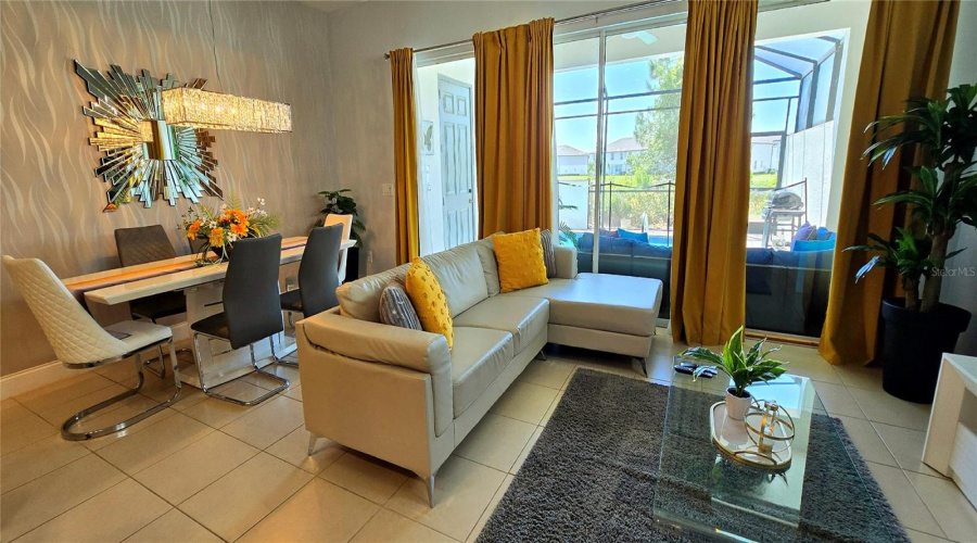Living Room & Dining Room