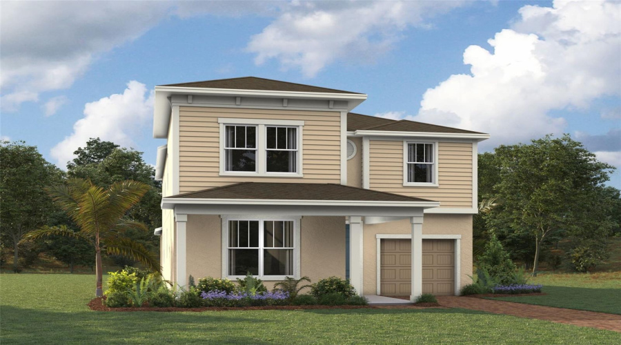 Architect's Rendering - Coastal Elevation