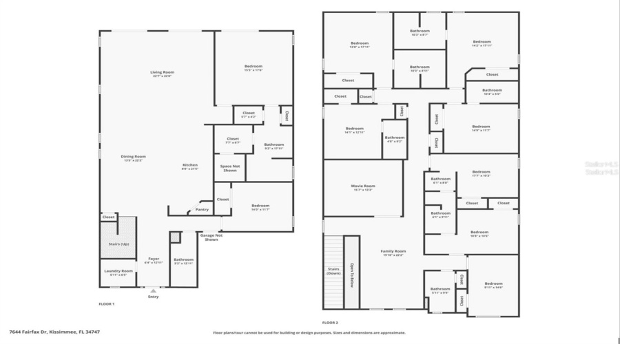 Kissimmee, Florida 34747, 9 Bedrooms Bedrooms, ,8 Bathroomsbathrooms,Residential,For Sale,Fairfax,Mfro6301871