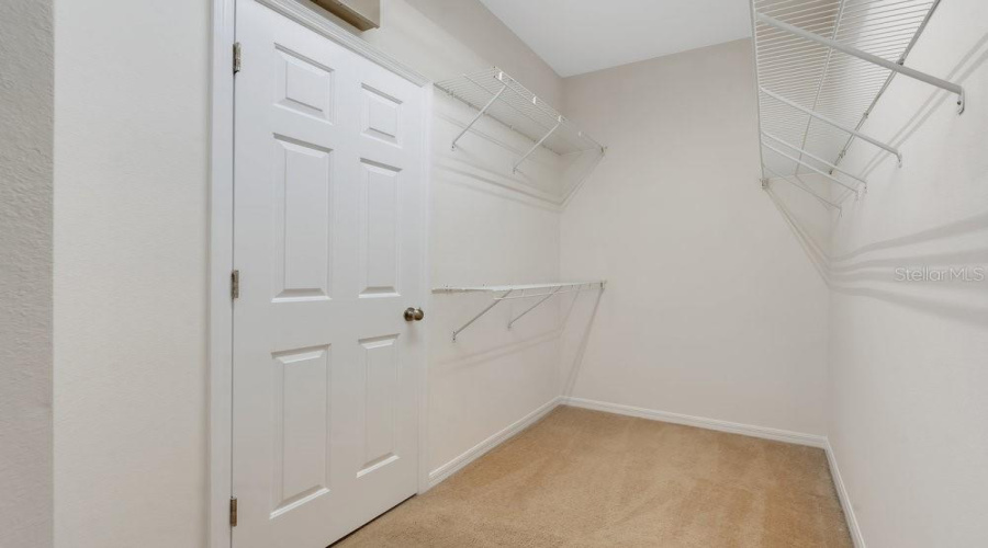 Primary Walk-In Closet