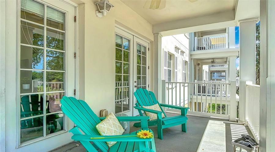 Balcony Office Living And Master